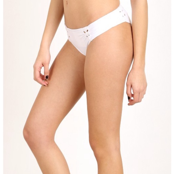 NWT Posh Pua Hakipu'u Bottom - Bright White (Size Large) - Picture 2 of 7